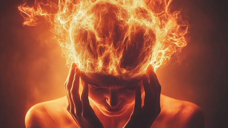 How to manage hormonal headaches at period time.