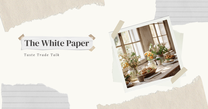 Taste Trade Talk (TTT) The White Paper