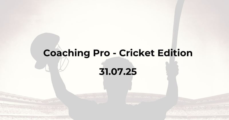 CoachingPro | England Rely on Next-Gen for Oval Test