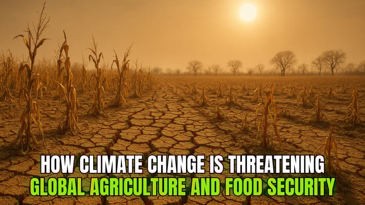 🌱 How Climate Change Is Threatening Global Agriculture and Food Security🌾🔥
