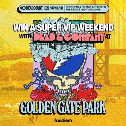 Win a Super VIP Weekend With Dead & Company at Golden Gate Park