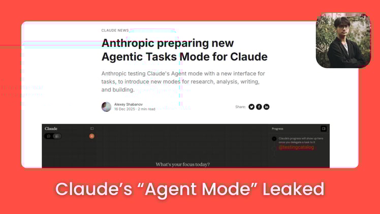 🕵️‍♂️ Claude’s “Agent Mode” Leaked: Why the Blank Chat Box Is About to Die