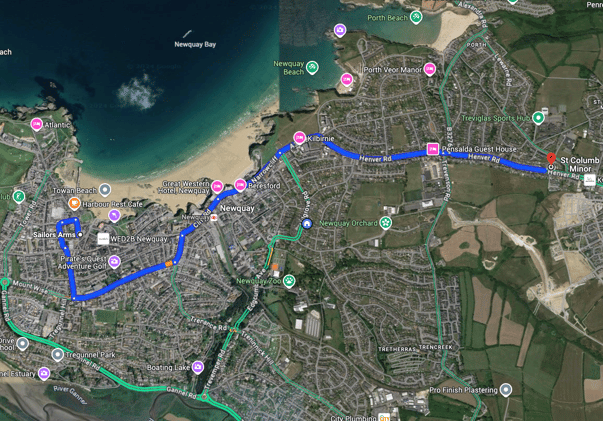 August 29 - £19 to travel 2.3 miles