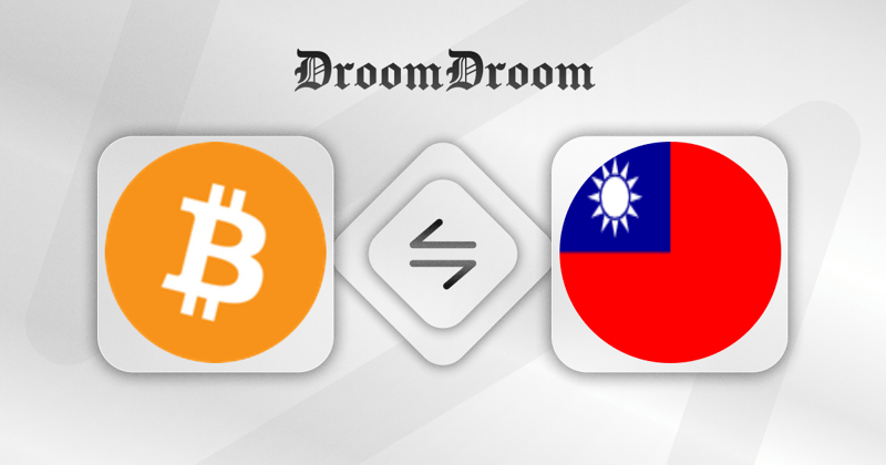 How to Convert and Swap Bitcoin to New Taiwan Dollar