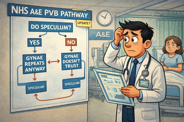 The Double-Speculum Dilemma