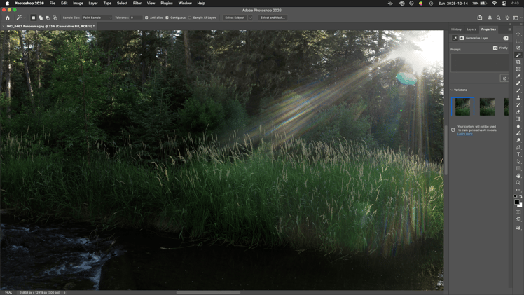 Deepfake Landscapes: Take your pick