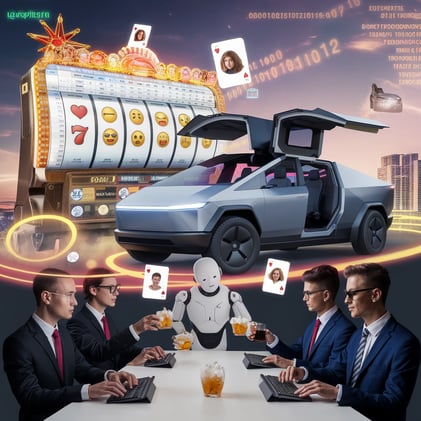 Cyber Cabs and  Slot Machines
