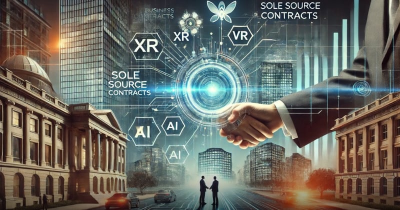 How Small Businesses in XR, VR, AR, and AI Can Secure Sole Source Contracts