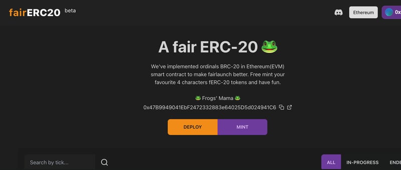 A Fair ERC-20