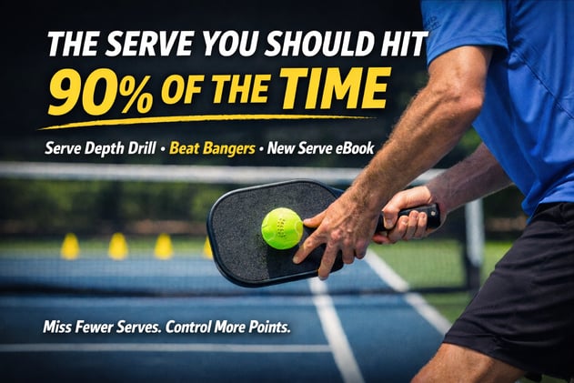 The Best Serve to Hit | How to Beat Bangers | Best Drill for Serve Depth | 2026 Programs Are Here