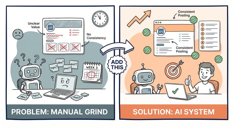 Most people quit personal branding in 3 weeks