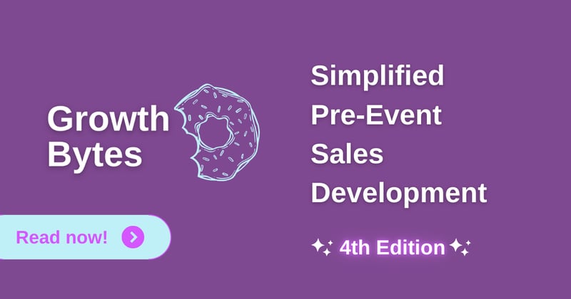 Simplified pre-event sales development