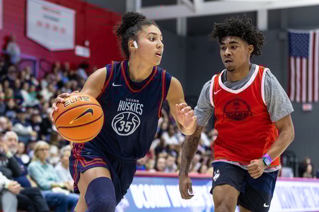 Notes and observations from UConn's open practice and scrimmage