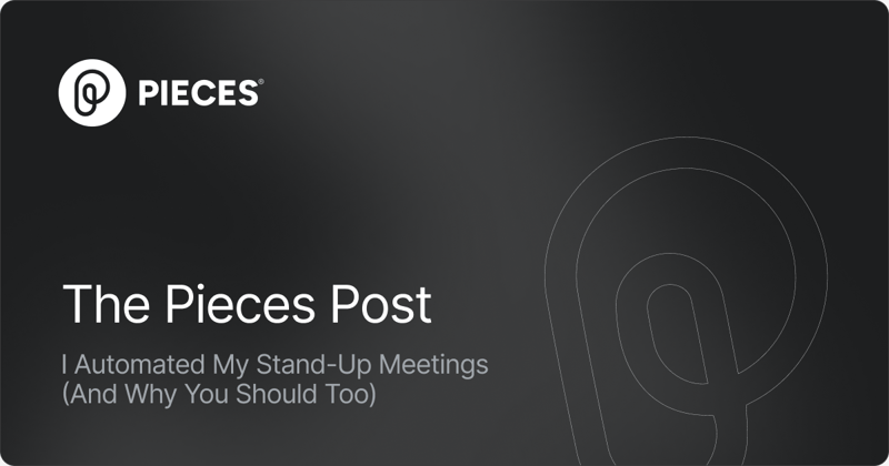 I Automated My Stand-Up Meetings