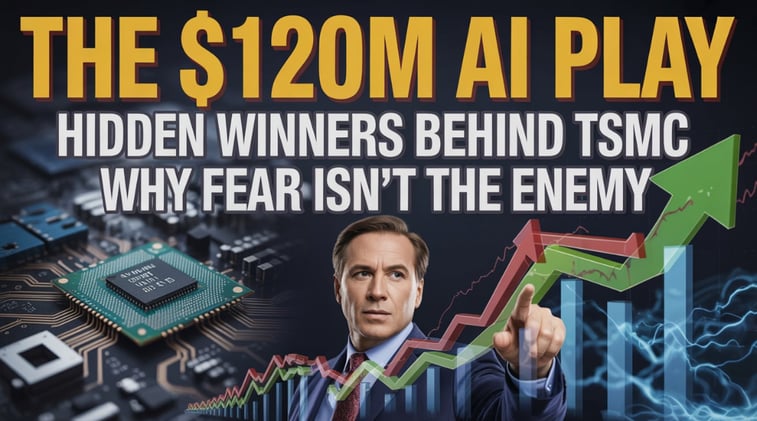 The $120M AI Play, the Hidden Winners Behind TSMC, and Why Fear Isn’t the Enemy
