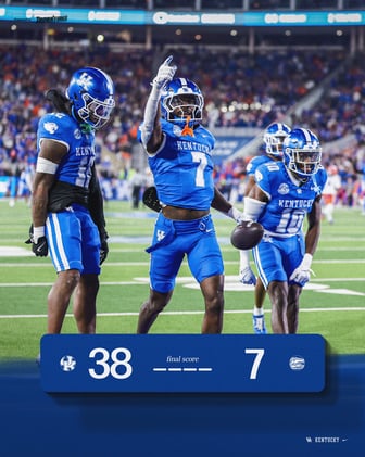 Big Blue Brew 11/10: Football Beats Florida 38-7