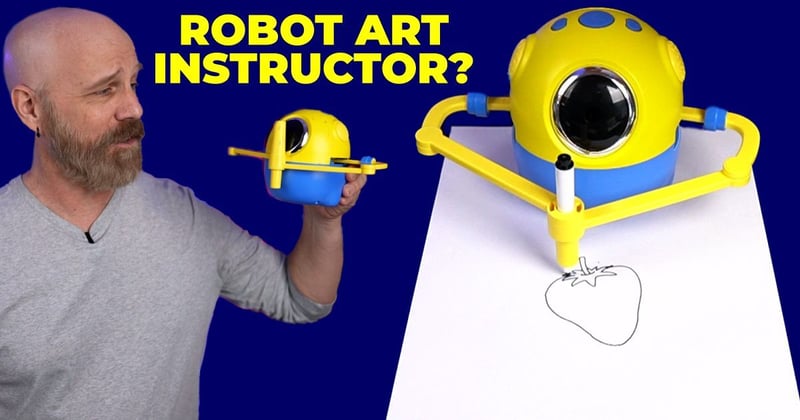 New Video: A Robot Art Teacher?