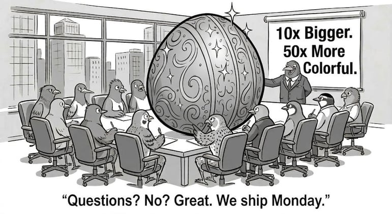 The fake egg problem