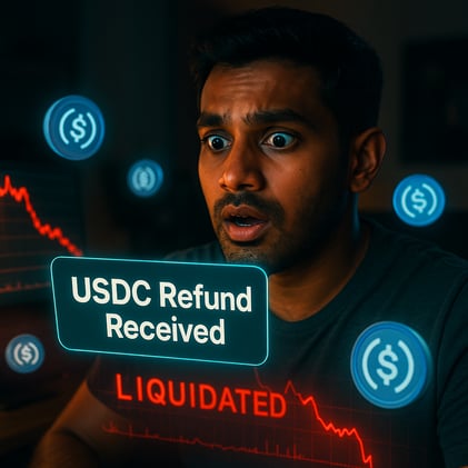 Did you get USDC refund from Binance for your liquidated positions ? 