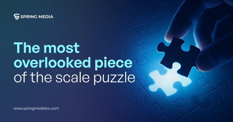 The most overlooked piece of the scale puzzle