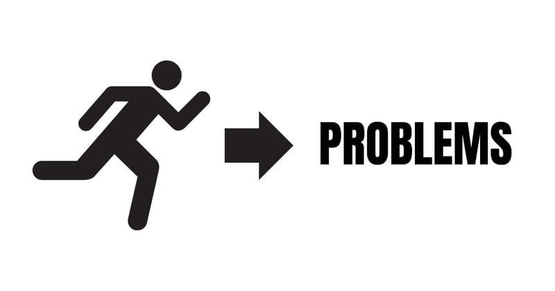 Run toward, not away