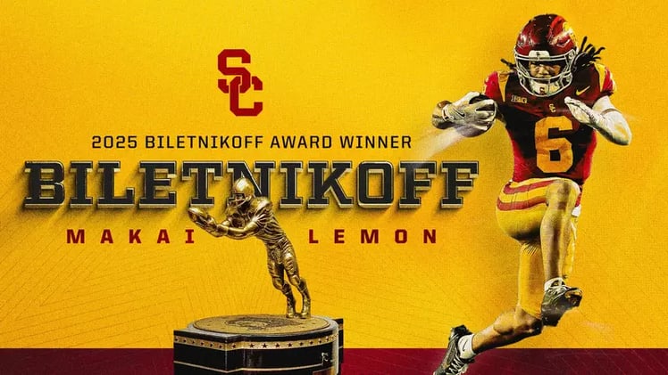 The Three Torches 12/15: Lemon Wins Biletnikoff Award