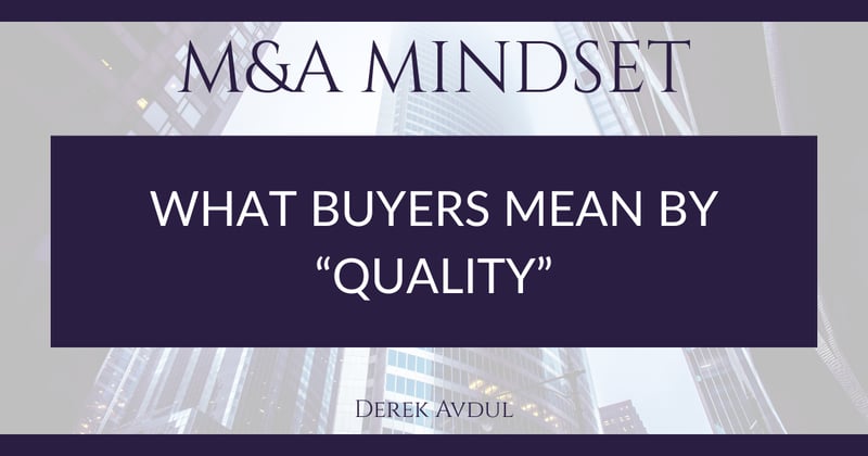 What Buyers Mean by "Quality"