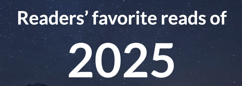 Shepherd: Share your 3 favorite reads of 2025 and promote your book.