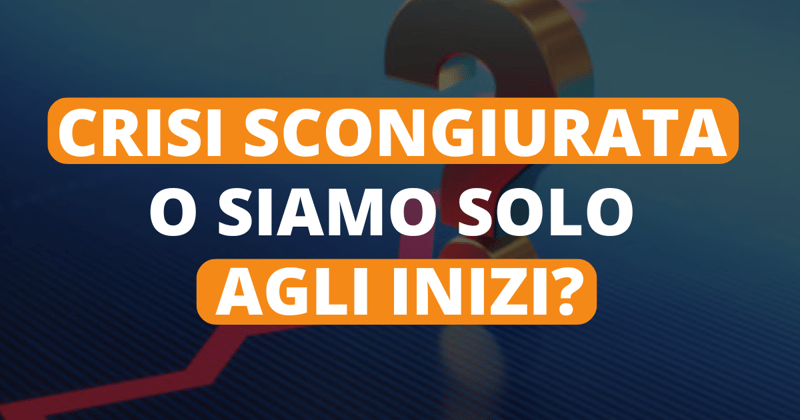 Crisi scongiurata o solo agli inizi?