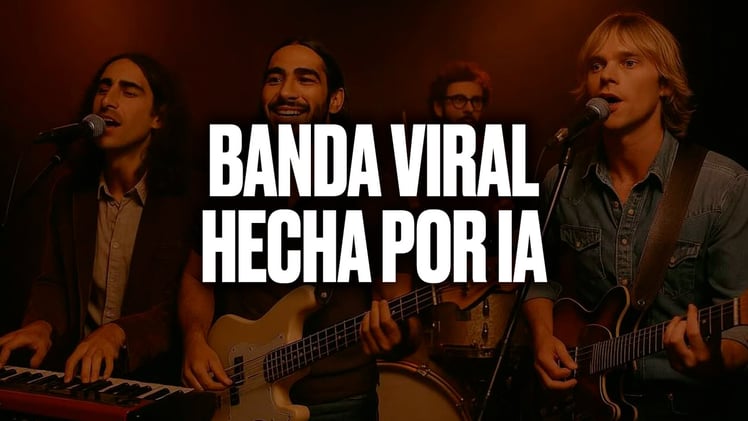 Una banda viral resulta ser un grupo de rock generado por IA