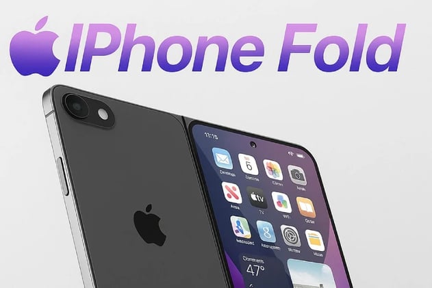 iPhone Fold screen size leaks, and it's smaller than Galaxy Z Fold 7