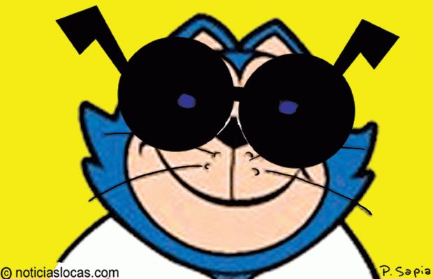 Gato con lentes se convierte en estrella de Instagram
