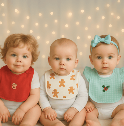 🍼 👼 The Bib Trio That for Shower Gifts and Crafting Tables