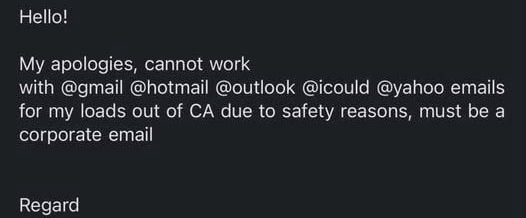 Funny Freight Friday: Because nothing says ‘secure’ like a random corporate domain you’ve never heard of.