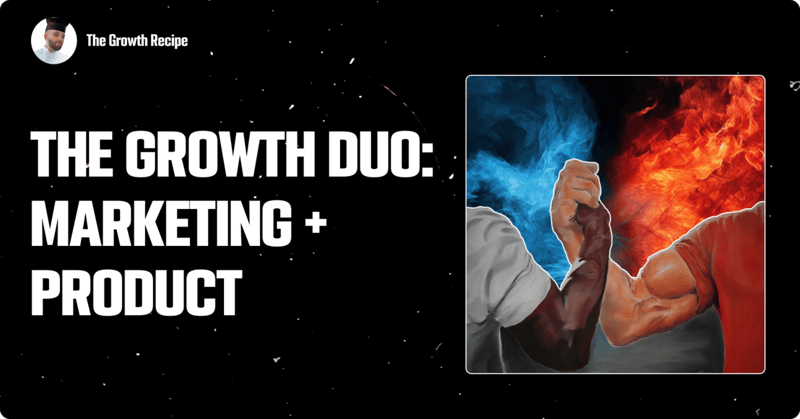 The Role of Marketing + Product play for Growth