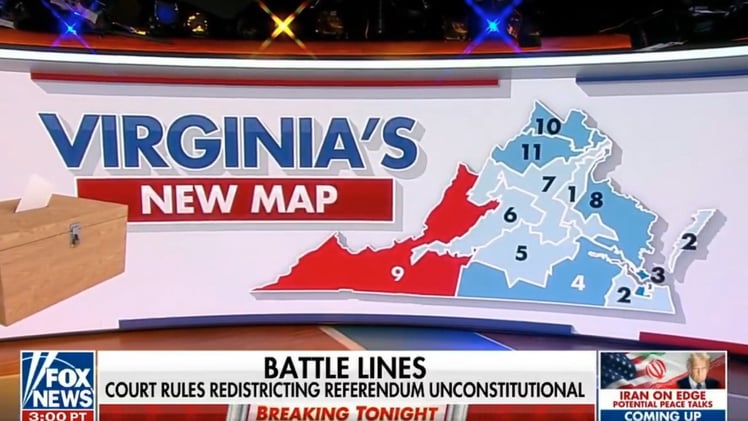 UPDATE: Virginia Court BLOCKS Democrat Redistricting Map