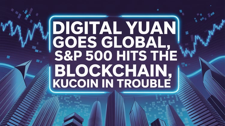 Digital Yuan Goes Global, S&P 500 Hits the Blockchain, KuCoin in Trouble