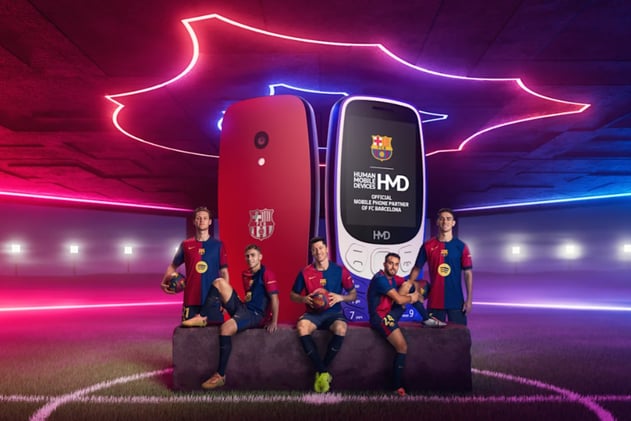 Nokia 3210 reboot for FC Barcelona fans launches with DeepSeek AI subscription