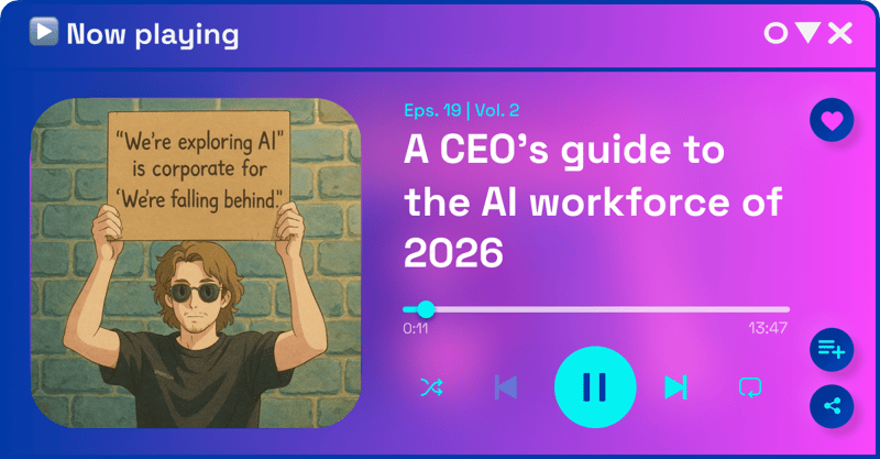 A CEO's guide to the AI workforce of 2026