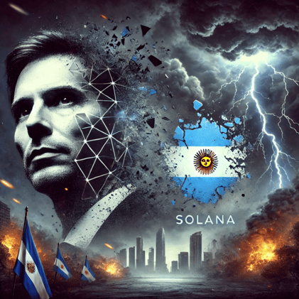 🌙 Solana Crashes as Argentina President Milei’s Libra Rugpull Hits Credibility