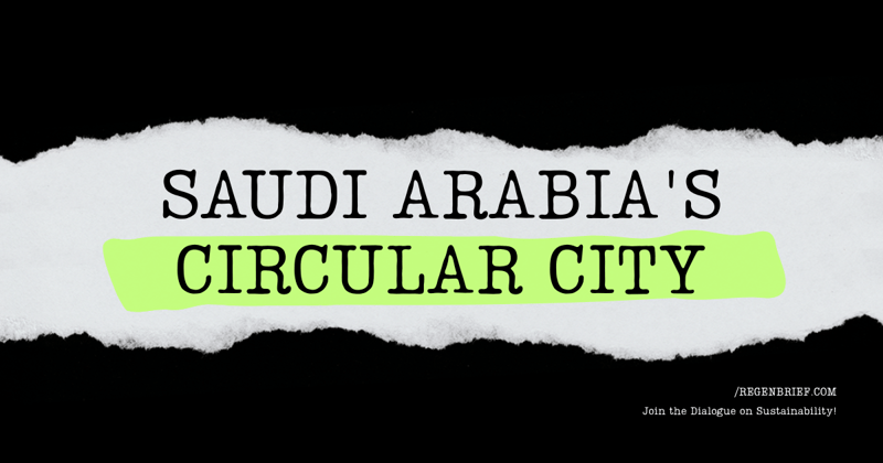 Saudi Arabia's Circular City Experiment Could Change Everything