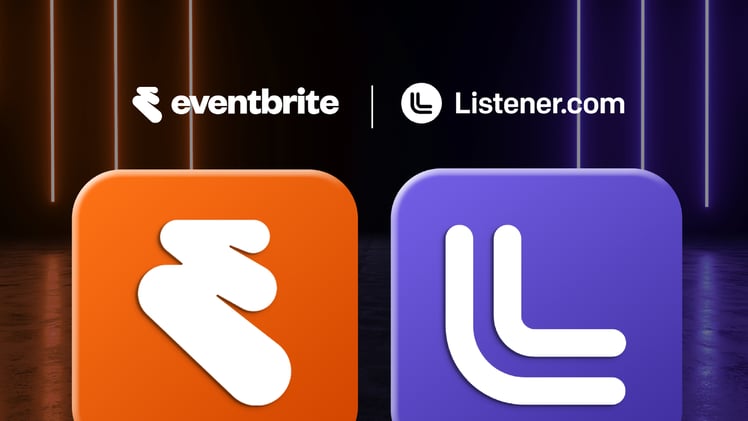 🎧➡️🎟️ Listener.com and Eventbrite Partner to Power the Next Era of Live Podcast Experiences