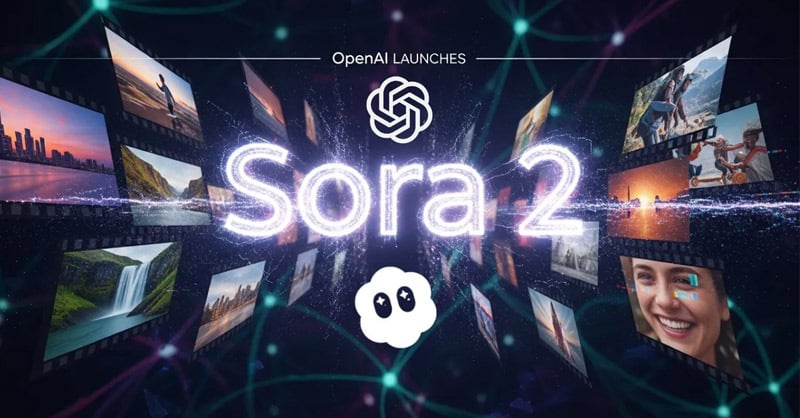 OpenAI ra mắt mô hình mới Sora 2 cùng kèm theo mạng xã hội dành riêng cho video AI