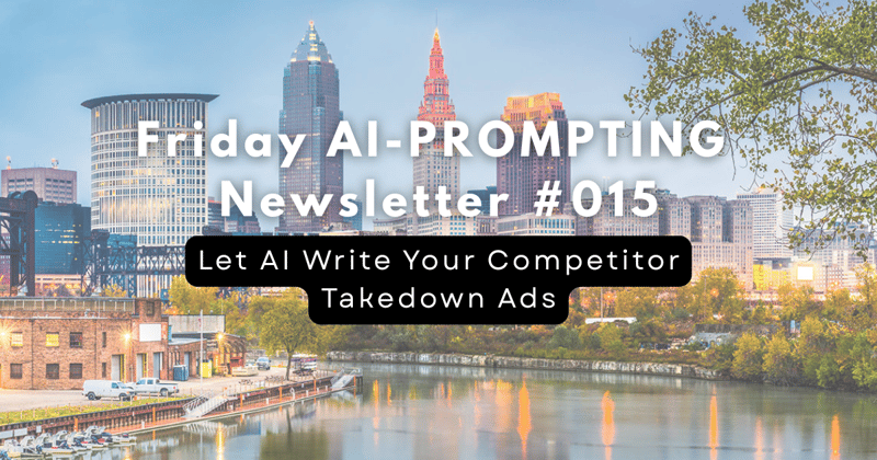 ⛳️ Let AI Write Your Competitor Takedown Ads.