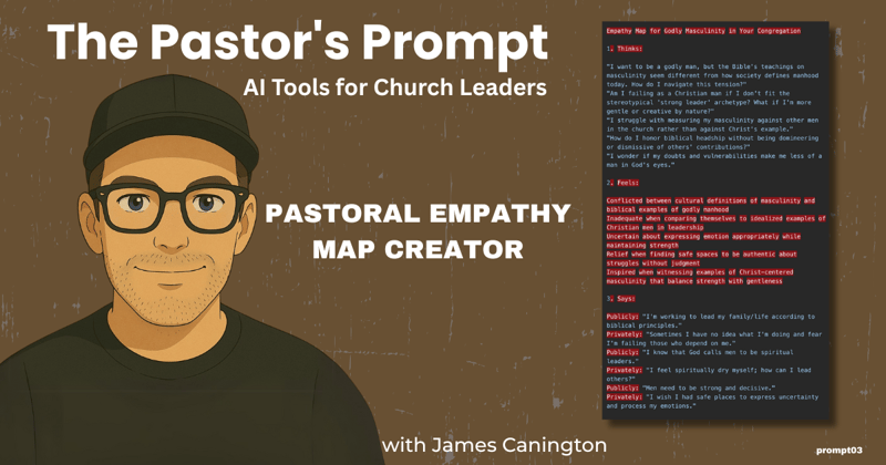 Pastoral Empathy Map Generator