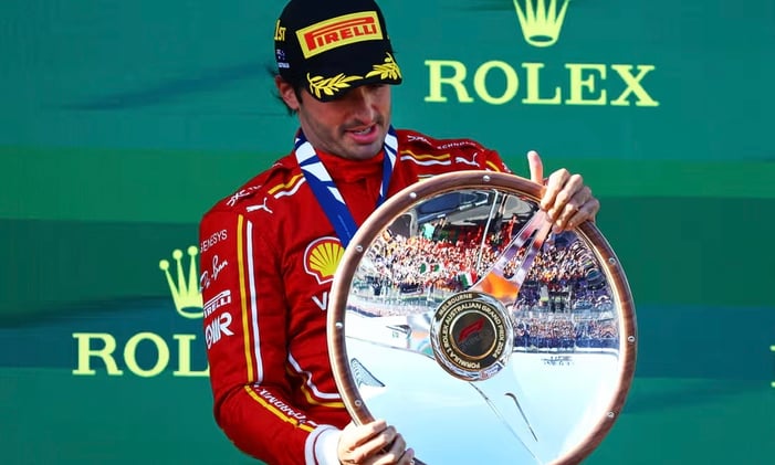 🏎️ Sainz wins Australian GP 
