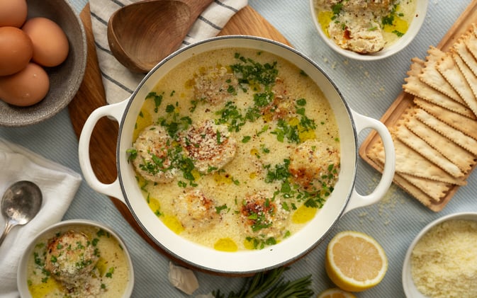 The Italian Cousin of Egg Drop Soup