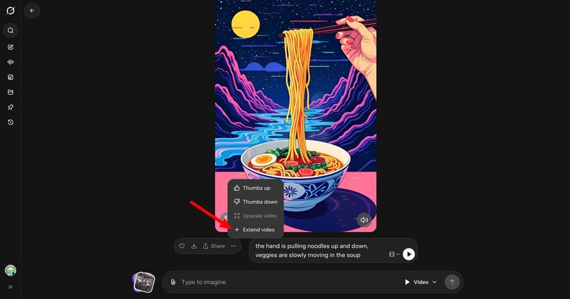 🚀 xAI actualiza Imagine ahora puede alargar vídeos