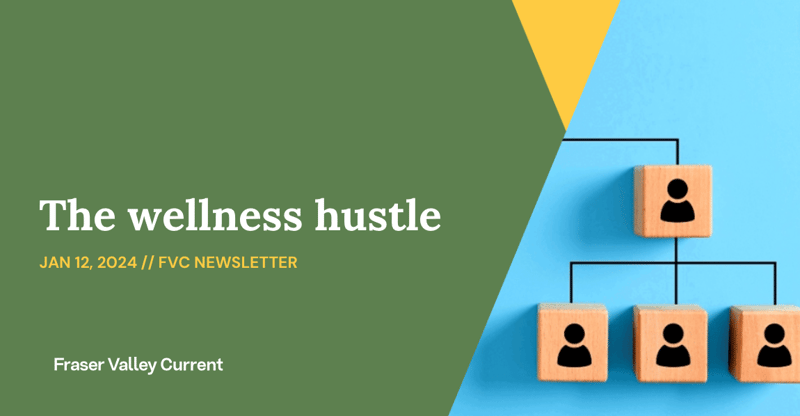 Friday - Jan. 12, 2024 - The wellness hustle