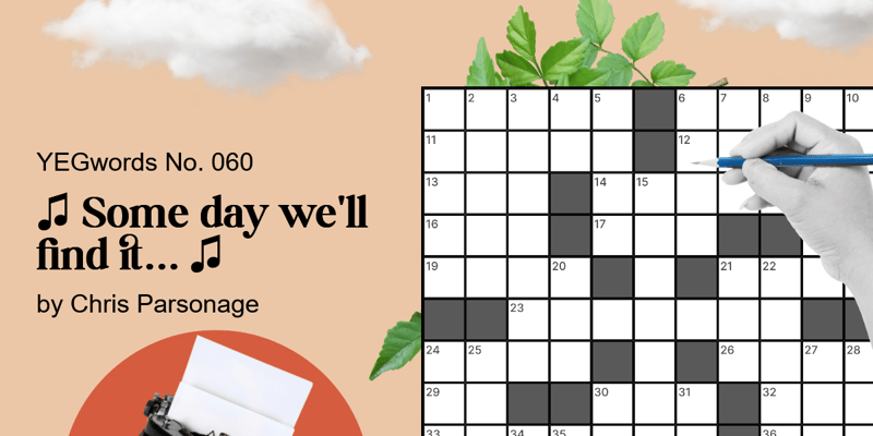 ♫ Some day we'll find it... ♫